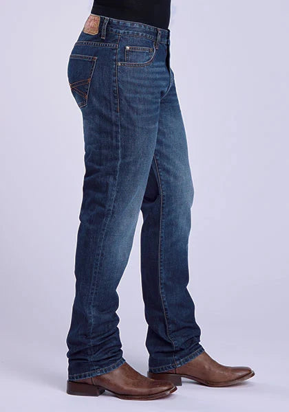 Straight Fit Mens Jean (Dark Wash)