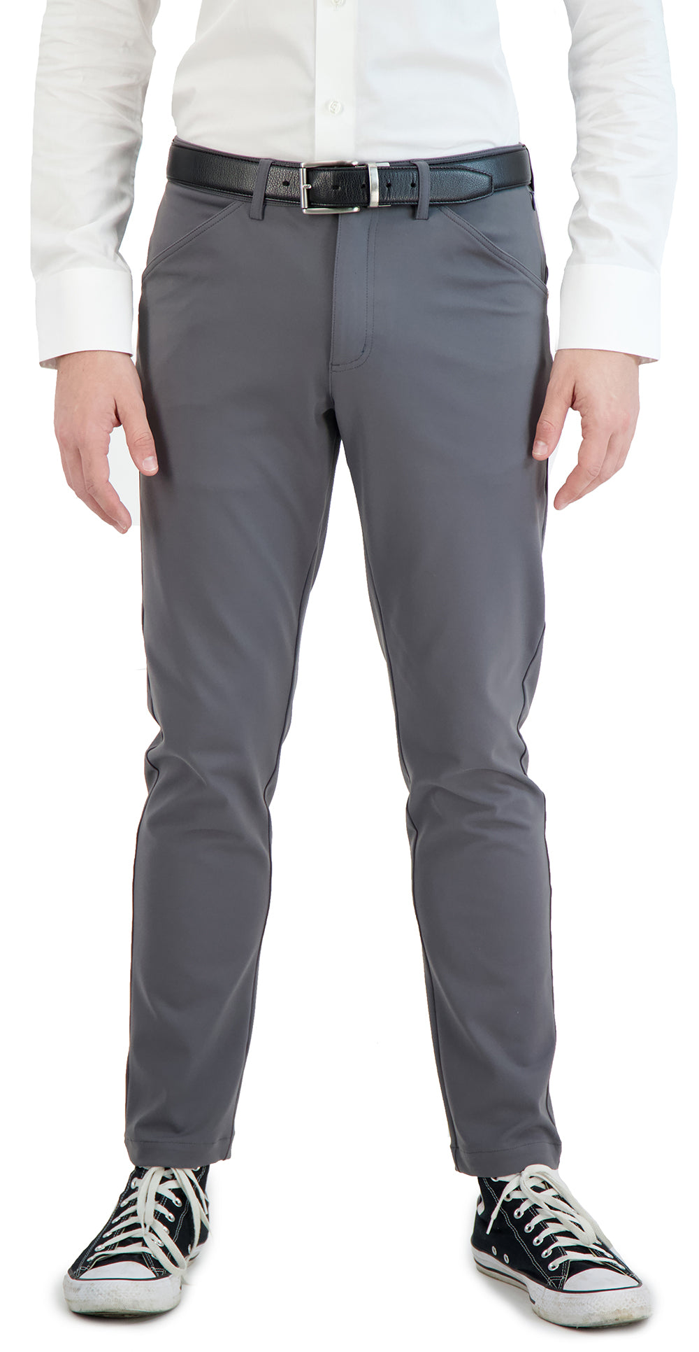 Stretch Men's Performance Pants (Grey)