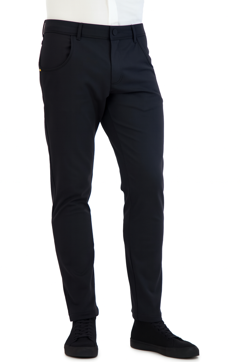 Stretch Men's Performance Chinos (Black)