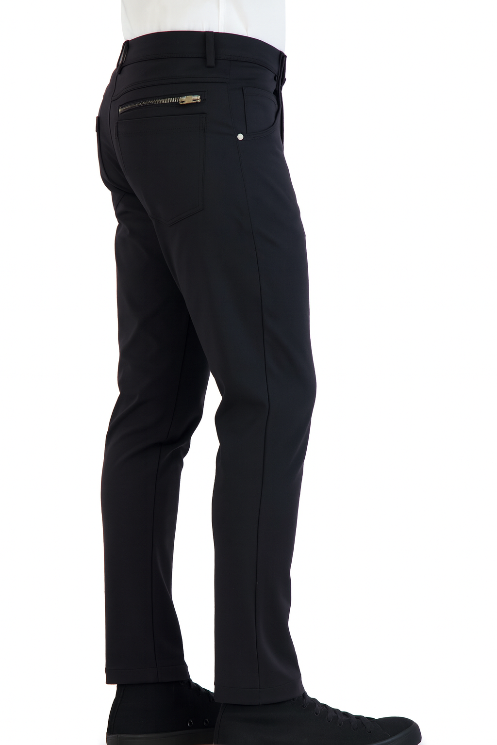 Stretch Men's Performance Chinos (Black)