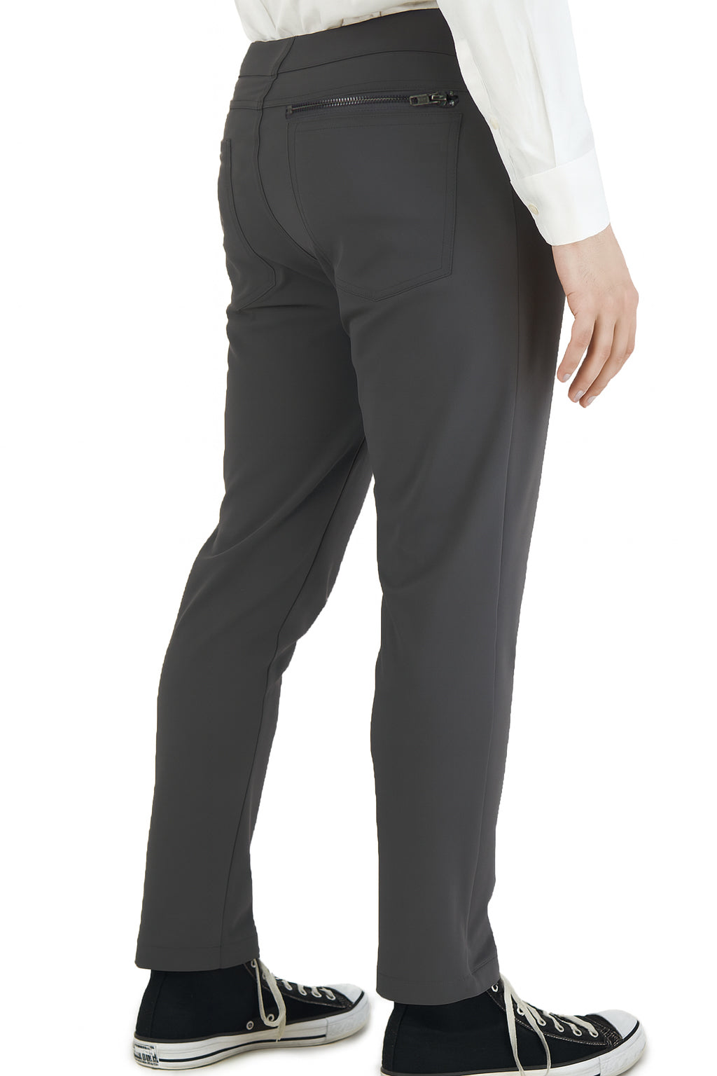 Stretch Men's Performance Chinos (Dark Charcoal)