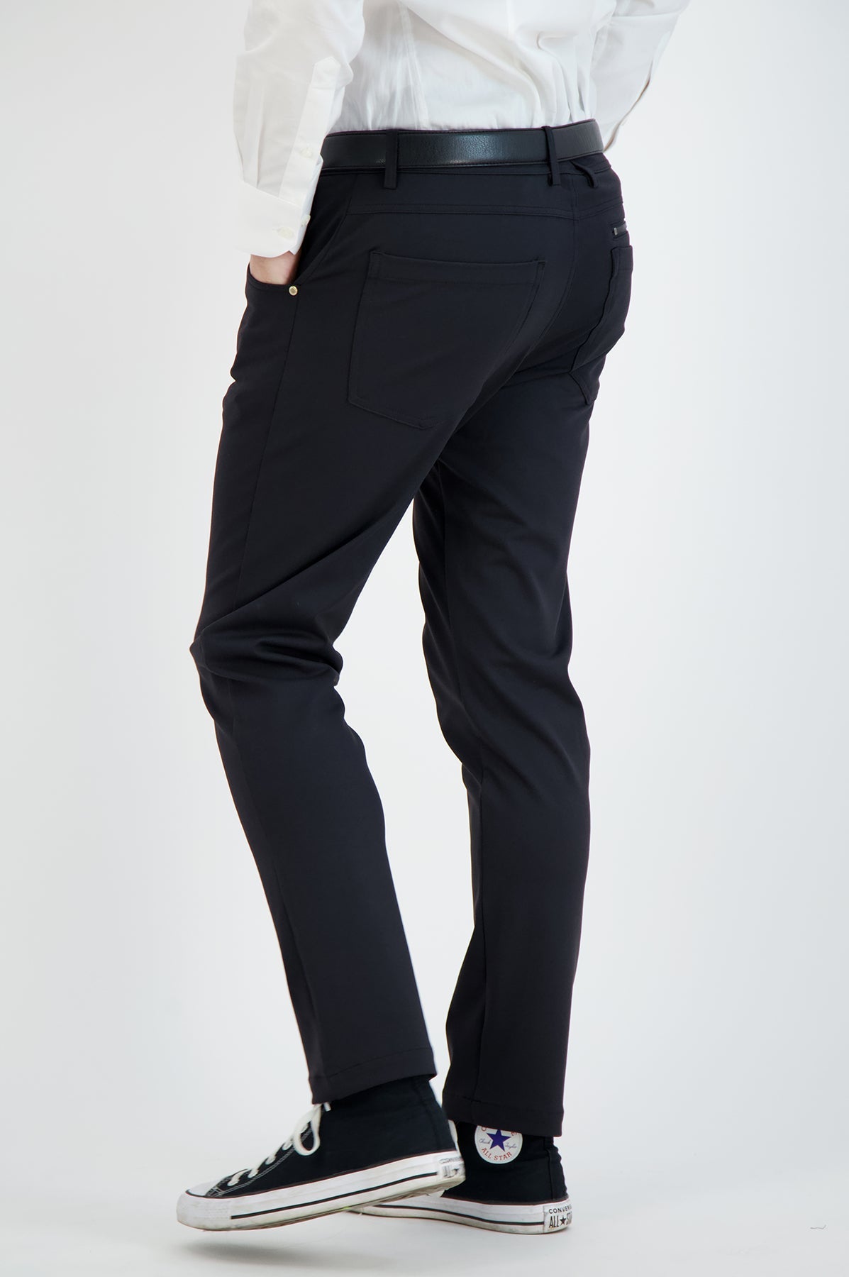 Stretch Men's Performance Chinos (Black)
