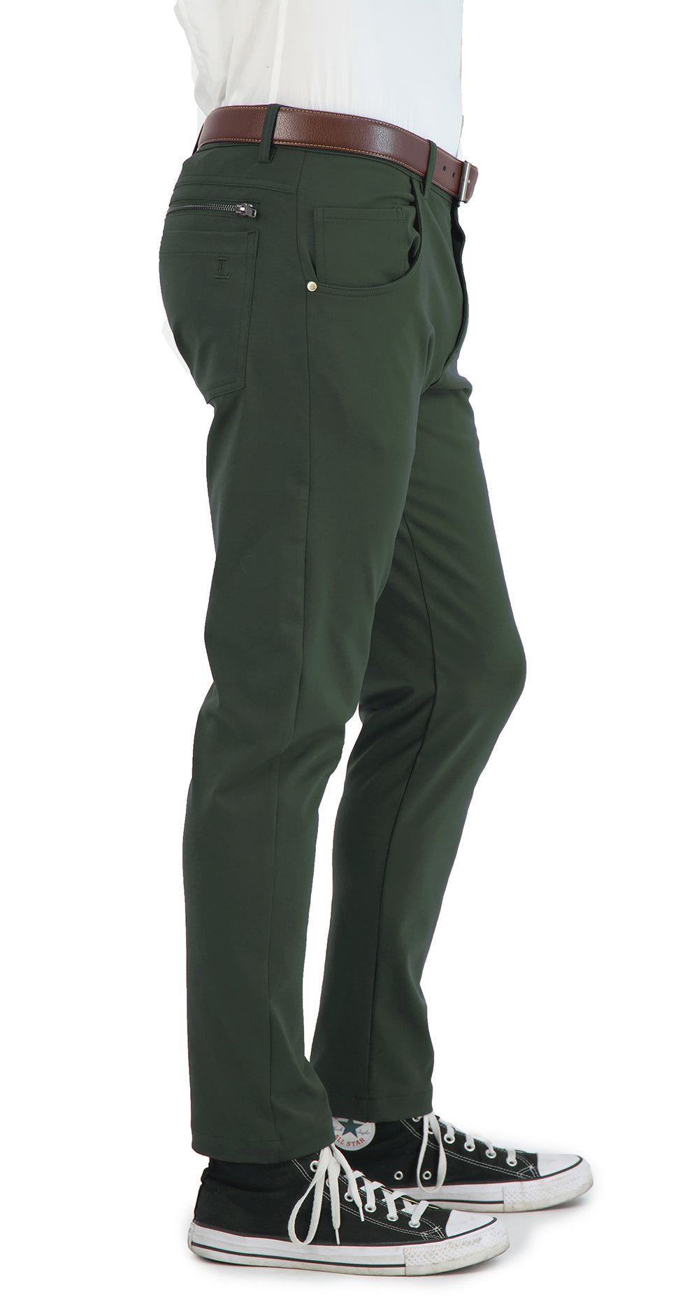 Stretch Men's Performance Chinos (Olive)
