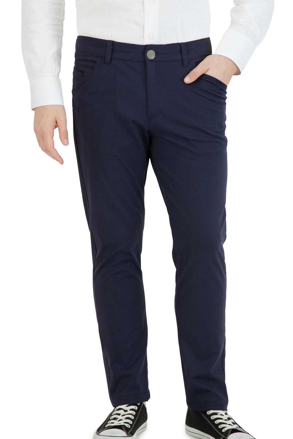 Stretch Men's Performance Chinos (Navy)